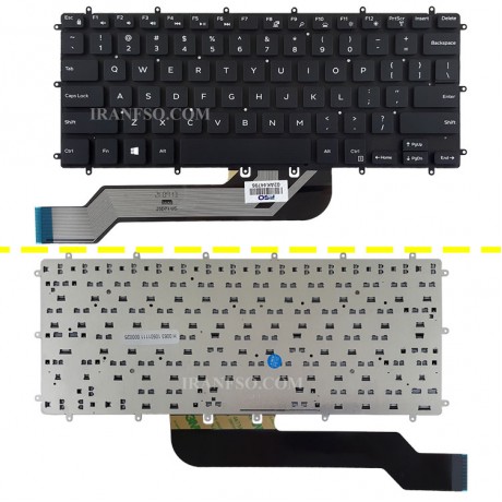 کیبرد لپ تاپ دل Inspiron 13-5000 مشکی-اینترکوچک-بدون فریم