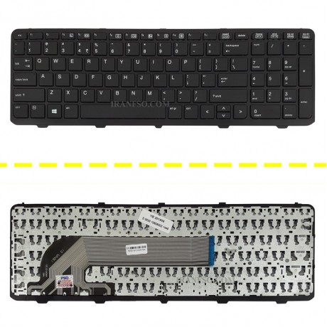 کیبرد لپ تاپ اچ پی Probook 450-G1 مشکی-با فریم