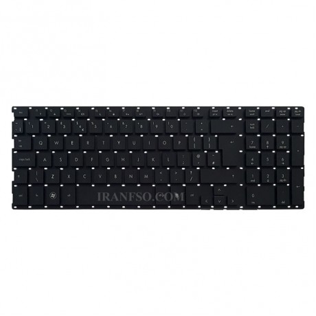 کیبرد لپ تاپ اچ پی ProBook 4510 مشکی-اینتربزرگ بدون فریم