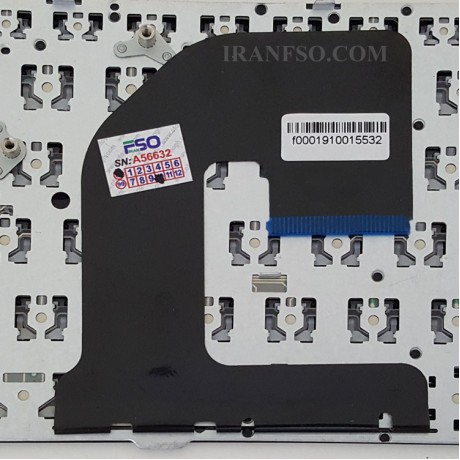 کیبرد لپ تاپ اچ پی EliteBook 8460B مشکی-بدون موس با فریم