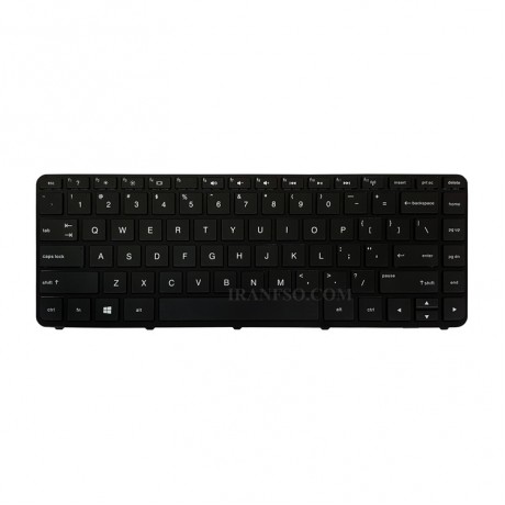 کیبرد لپ تاپ اچ پی Keyboard HP Pavilion 14-N Black-With Frame