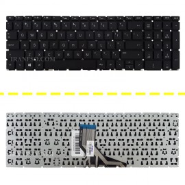کیبرد لپ تاپ اچ پی Keyboard HP Pavilion 15-DA مشکی-اینترکوچک بدون فریم