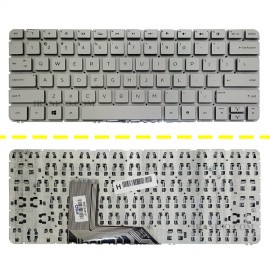 کیبرد لپ تاپ اچ پی Spectre X360 13-4000 نقره ای-اینترکوچک-بدون بک لایت-بدون فریم