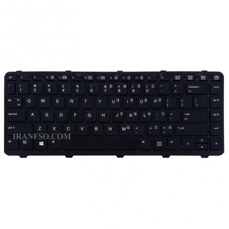 کیبرد لپ تاپ اچ پی Probook 430 G1 مشکی-بافریم