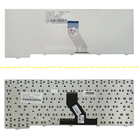 کیبورد لپ تاپ ایسر Aspire 4710 مشکی