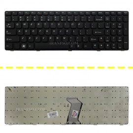 کیبرد لپ تاپ لنوو IdeaPad G570 مشکی-با فریم