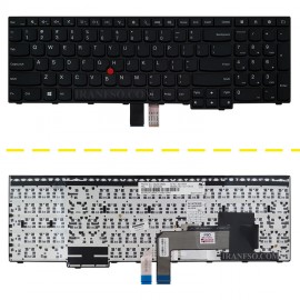 کیبرد لپ تاپ لنوو ThinkPad E550 مشکی-با موس-بافریم
