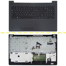 کیبرد لپ تاپ لنوو IdeaPad 310-15 مشکی-با قاب C نوک مدادی به همراه تاچ پد