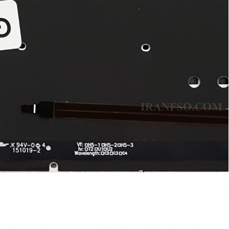 کیبرد لپ تاپ ایسوس ROG GL552 مشکی-اینترکوچک-بابک لایت و کلید پاور
