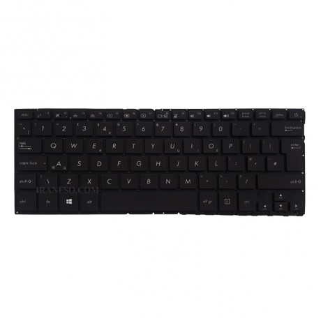 کیبرد لپ تاپ ایسوس ZenBook UX430 مشکی-اینتربزرگ-بابک لایت-بدون فریم