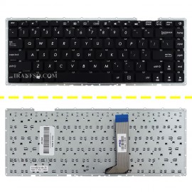 کیبرد لپ تاپ ایسوس VivoBook 14 X442 مشکی-اینترکوچک بدون فریم به همراه کلید پاور
