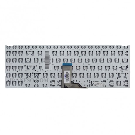 کیبرد لپ تاپ ایسوس VivoBook 15 X512 مشکی-اینترکوچک بدون فریم به همراه کلید پاور