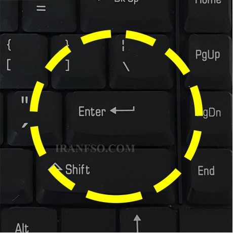 کیبرد لپ تاپ توشیبا Keyboard Satellite Pro A10 مشکی دست دوم