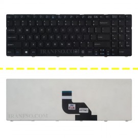 کیبرد لپ تاپ ام اس آی CX640 مشکی-بافریم
