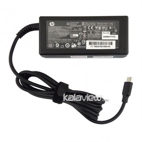 آداپتور تبلت-موبایل-لپ تاپ اچ پی 20V 3.25A 15V 4A 12V 5A 9V 3A 5V 3A Type C Gimo Plus