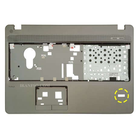قاب کنار کیبرد لپ تاپ اچ پی ProBook 4530 بژ-با فینگرپرینت خط و خش دار