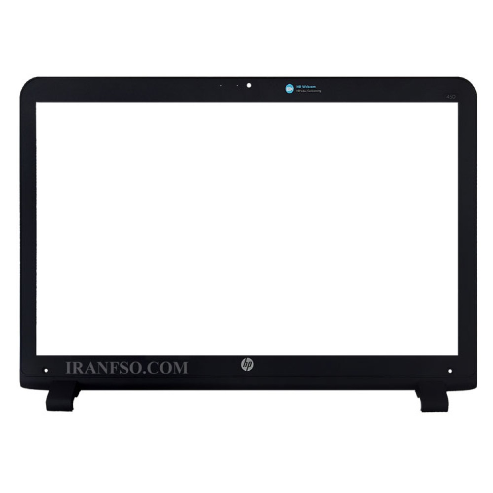 قاب جلو ال سی دی لپ تاپ اچ پی ProBook 450 G3 مشکی-خط و خش دار