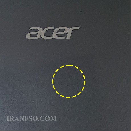 قاب پشت ال سی دی لپ تاپ ایسر Aspire V3-571 نوک مدادی-خط و خش دار بدون کاور لولا