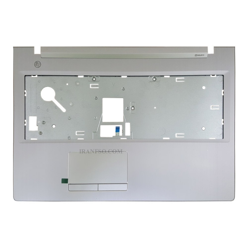 قاب کنار کیبرد لپ تاپ لنوو IdeaPad G50-70 نقره ای-به همراه تاچ پد