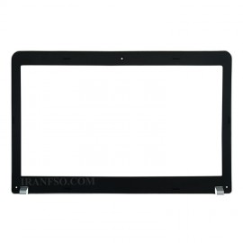 قاب جلو ال سی دی لپ تاپ لنوو Thinkpad Edge E540 مشکی-نقره ای غیرتاچ چهار پیچ