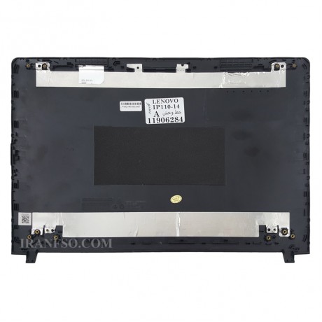 قاب پشت ال سی دی لپ تاپ لنوو IdeaPad 110-14 مشکی-خط و خش دار
