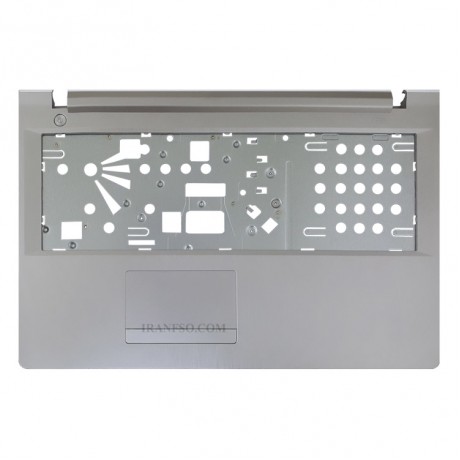 قاب کنار کیبرد لپ تاپ لنوو Case C IdeaPad Z51-70 نقره ای-سفید خط و خش دار