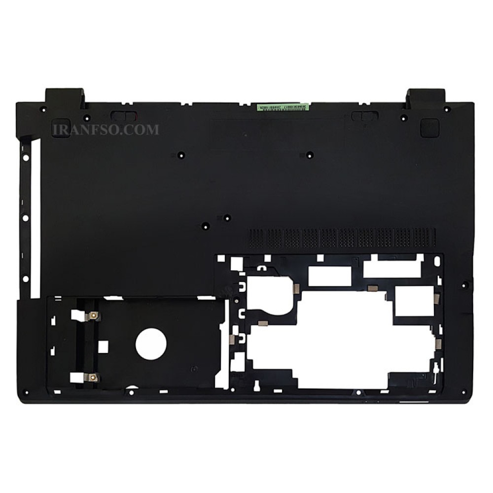 قاب کف لپ تاپ لنوو IdeaPad B50-30 مشکی-بدون خروجی هوا-رم ریدر شکسته