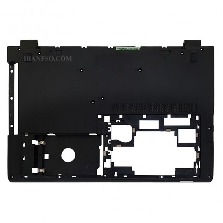 قاب کف لپ تاپ لنوو IdeaPad B50-30 مشکی-بدون خروجی هوا-رم ریدر شکسته