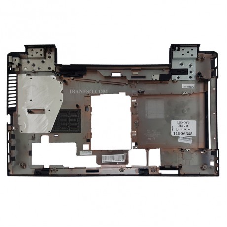 قاب کف لپ تاپ لنوو Case D IdeaPad B570 مشکی-خط و خش دار
