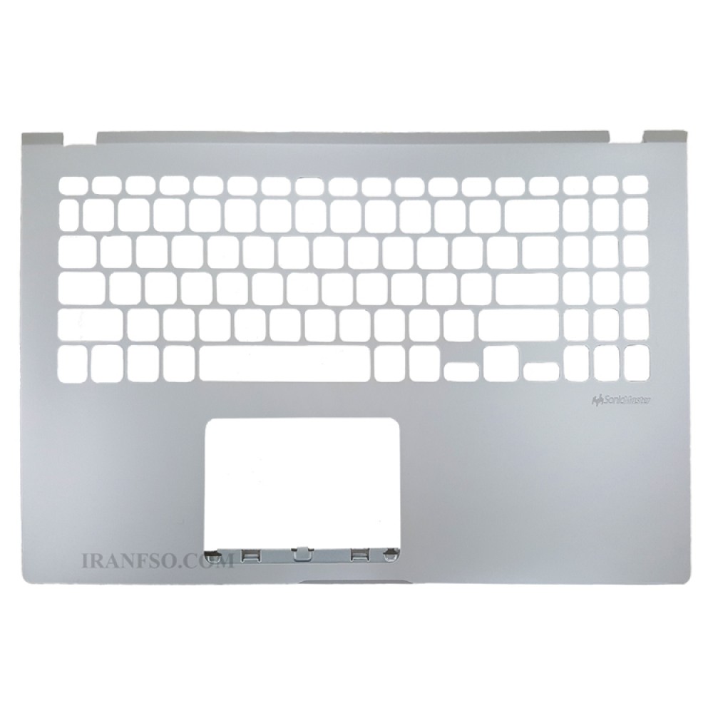 قاب کنار کیبرد لپ تاپ ایسوس VivoBook X509 نقره ای