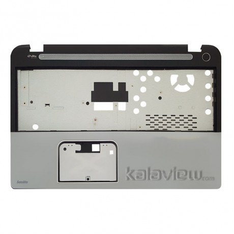 قاب کنار کیبرد لپ تاپ توشیبا Satellite L55-A مشکی-نقره ای