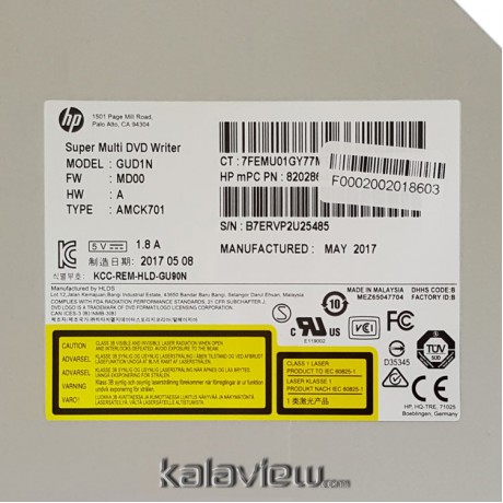 درایو لپ تاپ دی وی دی رایتر اچ پی Superslim Sata E1 9mm