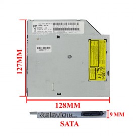 درایو لپ تاپ دی وی دی رایتر اچ پی Sata Superslim E1 9mm ریفر-شش ماه گارانتی