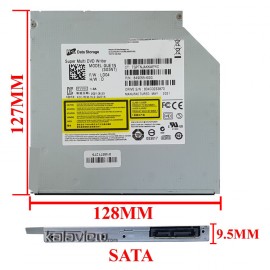 درایو لپ تاپ دی وی دی رایتر H.L Sata SuperSlim 9.5mm ریفر-شش ماه گارانتی