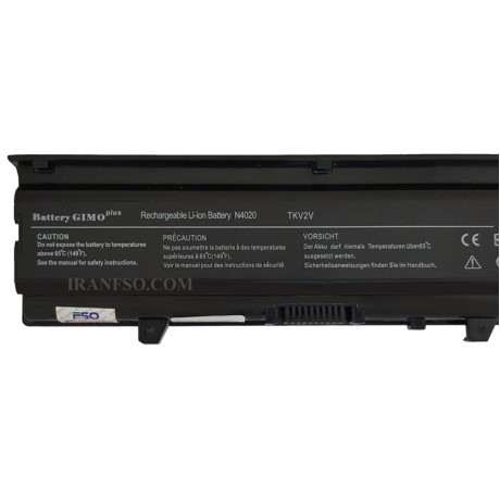 باتری لپ تاپ دل Inspiron N4030-6Cell Gimo Plus مشکی-49 وات ساعت