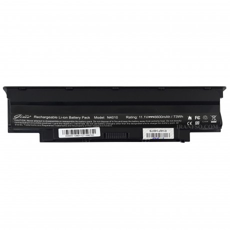 باتری لپ تاپ دل Inspiron N5110-9Cell Gimo Plus مشکی-73 وات ساعت