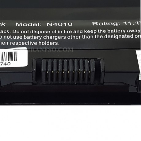 باتری لپ تاپ دل Inspiron N5110-9Cell Gimo Plus مشکی-73 وات ساعت