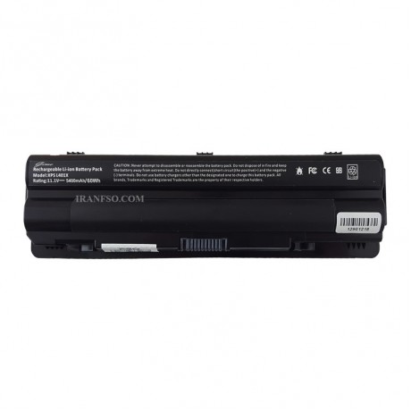 باتری لپ تاپ دل XPS L502-9Cell مشکی-60 وات ساعت