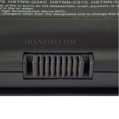 باتری لپ تاپ اچ پی HP Compaq CQ40-6Cell Gimo Plus مشکی-49 وات ساعت