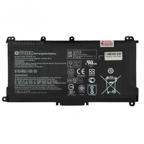 باتری لپ تاپ اچ پی HP Pavilion 14-CD HT03XL-TF03XL Black-Internal ORG