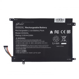 باتری لپ تاپ اچ پی Pavilion X2 10 Pro DO02XL Gimo Plus مشکی-داخلی-33 وات ساعت