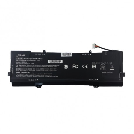 باتری لپ تاپ اچ پی Spectre X360 15-B KB06XL Gimo Plus مشکی داخلی-79.2 وات ساعت