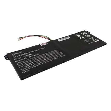 باتری لپ تاپ ایسر Aspire ES1-531 AC14B8K Gimo Plus مشکی-داخلی 48 وات ساعت