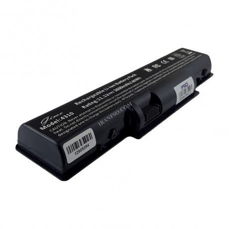 باتری لپ تاپ ایسAspire 4310-6Cell مشکی-40 وات ساعت