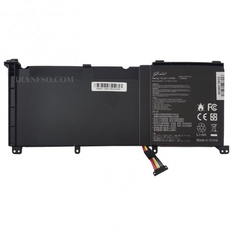 باتری لپ تاپ ایسوس ROG G501 ZenBook UX501 C41N1416 Gimo Plus مشکی-داخلی-57 وات ساعت