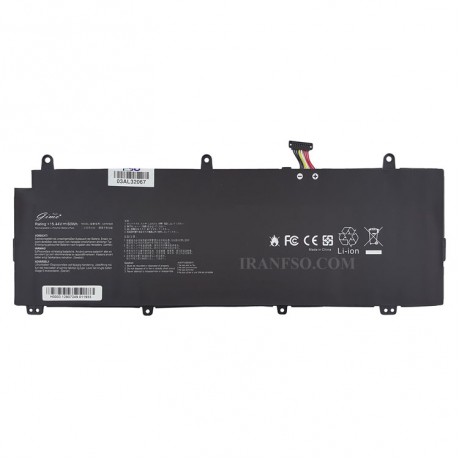 باتری لپ تاپ ایسوس ROG Zephyrus GX531G C41N1828 Gimo Plus مشکی-داخلی-60 وات ساعت