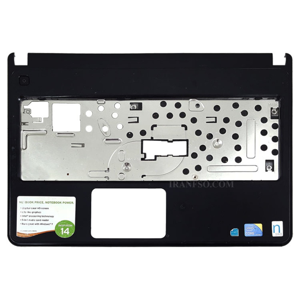 قاب کنار کیبرد لپ تاپ دل Case C Inspiron N4030 مشکی-دست دوم