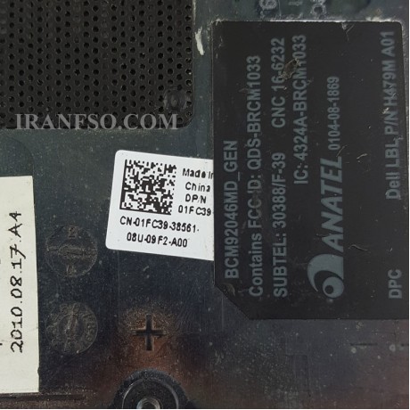 درب رم لپ تاپ دل Inspiron 15R N5010 01FC39 مشکی-دست دوم