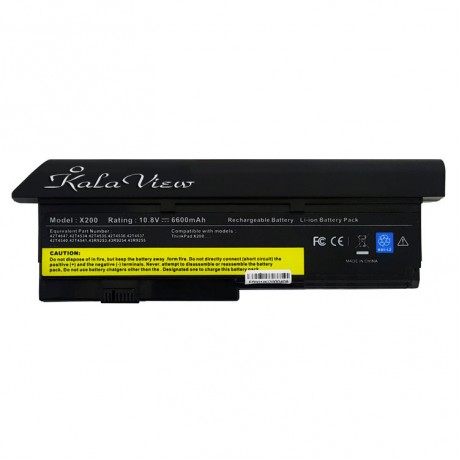 باطری Battery Laptop Lenovo ThinkPad X200 9Cell