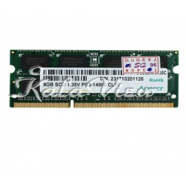 رم لپ تاپ Apacer DDR3L( PC3L ) 1866( 14900 ) 8GB Sodimm